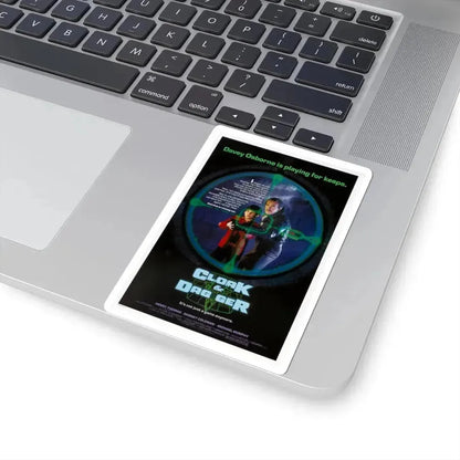 Cloak & Dagger 1984 Movie Poster - STICKER Vinyl Kiss-Cut Decal - The Sticker Space