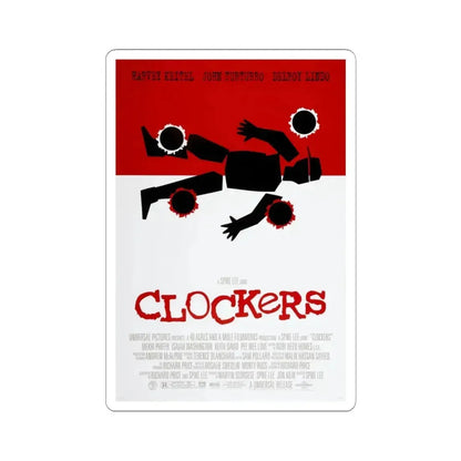 Clockers 1995 Movie Poster - STICKER Vinyl Kiss-Cut Decal 3 Inch White - The Sticker Space
