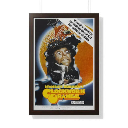 CLOCKWORK ORANGE (2) 1971 - Framed Movie Poster 20" x 30" Walnut - The Sticker Space