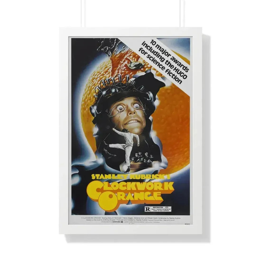 CLOCKWORK ORANGE (2) 1971 - Framed Movie Poster 20" x 30" White - The Sticker Space