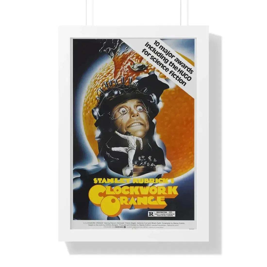 CLOCKWORK ORANGE (2) 1971 - Framed Movie Poster - The Sticker Space