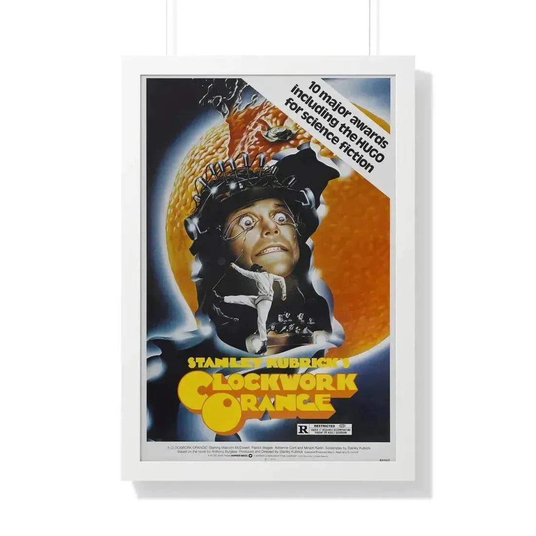 CLOCKWORK ORANGE (2) 1971 - Framed Movie Poster - The Sticker Space
