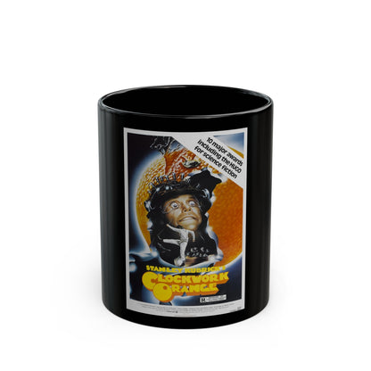 CLOCKWORK ORANGE (2) 1971 Movie Poster - Black Coffee Mug-11oz-The Sticker Space