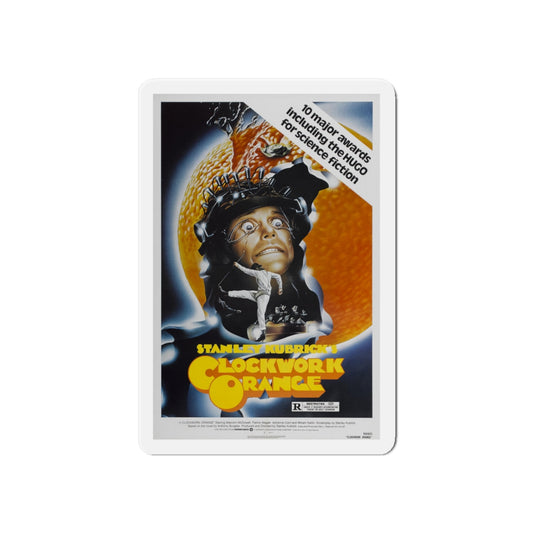 CLOCKWORK ORANGE (2) 1971 Movie Poster - Die-Cut Magnet-6 × 6"-The Sticker Space