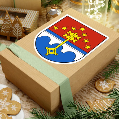 ClosDuDoubs-blazon (Switzerland) (Coat of Arms) STICKER Vinyl Kiss-Cut Decal - The Sticker Space