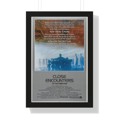 CLOSE ENCOUNTERS OF THE THIRD KIND (SPECIAL EDITION) 1977 - Framed Movie Poster-16″ x 24″-The Sticker Space