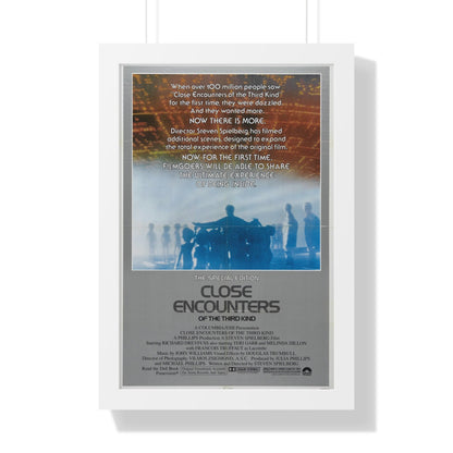 CLOSE ENCOUNTERS OF THE THIRD KIND (SPECIAL EDITION) 1977 - Framed Movie Poster-16″ x 24″-The Sticker Space