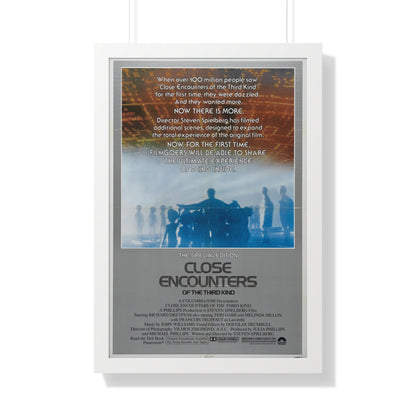 CLOSE ENCOUNTERS OF THE THIRD KIND (SPECIAL EDITION) 1977 - Framed Movie Poster-20" x 30"-The Sticker Space