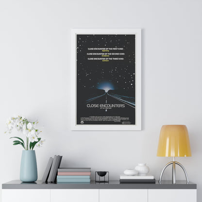 CLOSE ENCOUNTERS OF THE THIRD KIND (teaser) 1977 - Framed Movie Poster-The Sticker Space