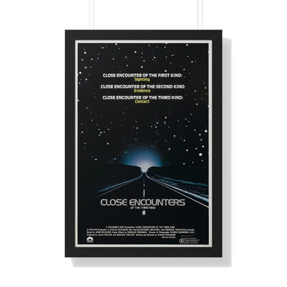 CLOSE ENCOUNTERS OF THE THIRD KIND (teaser) 1977 - Framed Movie Poster-20" x 30"-The Sticker Space