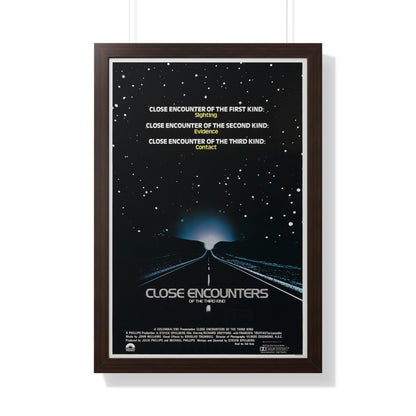 CLOSE ENCOUNTERS OF THE THIRD KIND (teaser) 1977 - Framed Movie Poster-20" x 30"-The Sticker Space