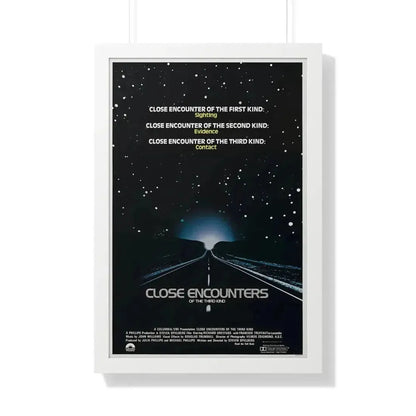 CLOSE ENCOUNTERS OF THE THIRD KIND (teaser) 1977 - Framed Movie Poster - The Sticker Space