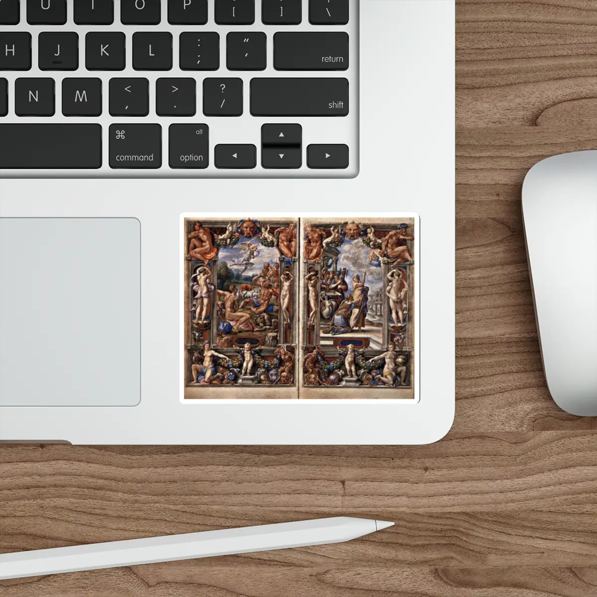 SKU:18362704992087682540 Sticker types:White Shape:Die-Cut Sizes:4" × 4"