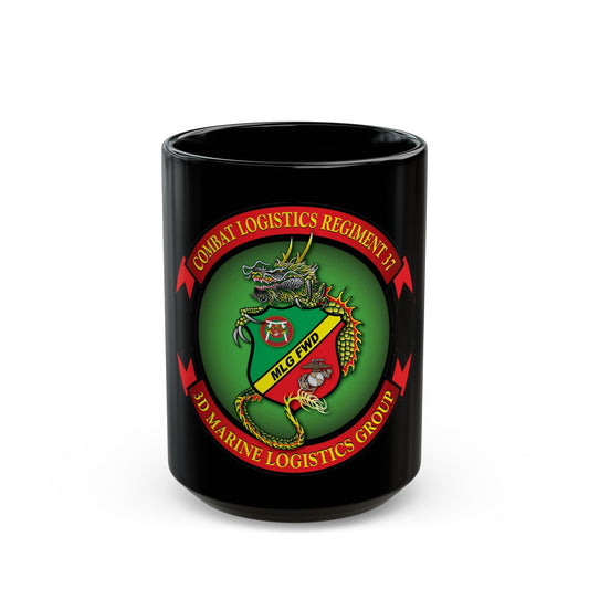 CLR 37 (USMC) Black Coffee Mug-15oz-The Sticker Space