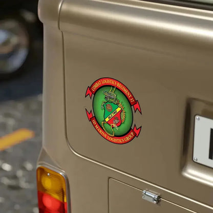 CLR 37 (USMC) Transparent STICKER Die-Cut Vinyl Decal - The Sticker Space