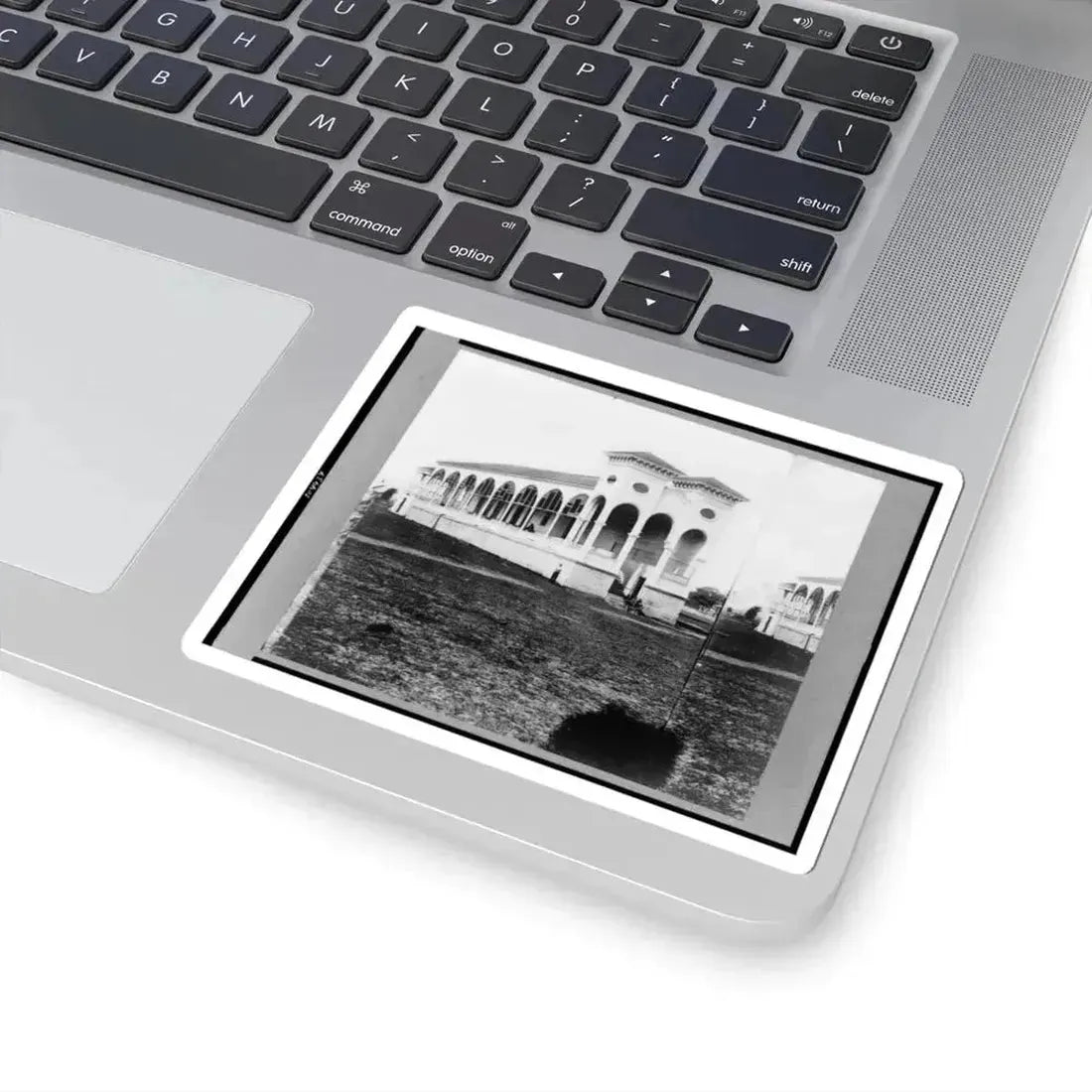 Club House Race Course, Where Federal Officers Were Confined, Charleston, S.C., April 1865 (U.S. Civil War) STICKER Vinyl Kiss-Cut Decal - The Sticker Space