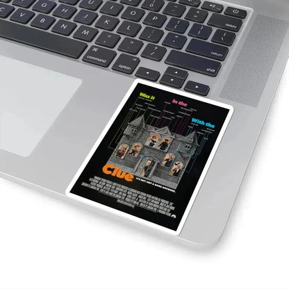 Clue 1985 Movie Poster - STICKER Vinyl Kiss-Cut Decal - The Sticker Space