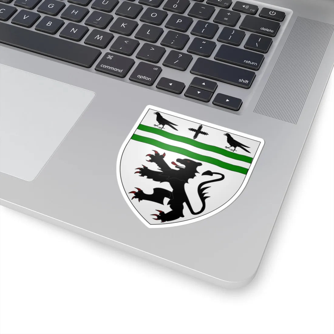 CLWYD Shield (United Kingdom) (Coat of Arms) STICKER Vinyl Kiss-Cut Decal - The Sticker Space