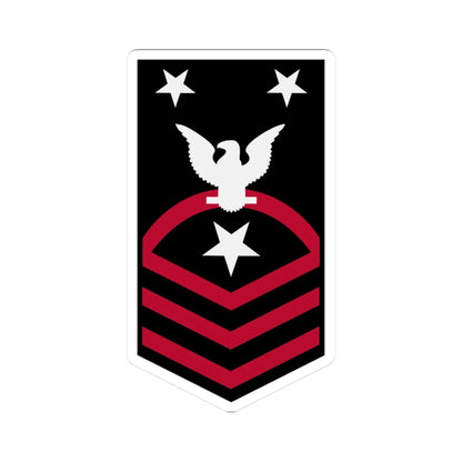 CMDCM red (United States) (Military Rank) STICKER Vinyl Kiss-Cut Decal 3 Inch White - The Sticker Space