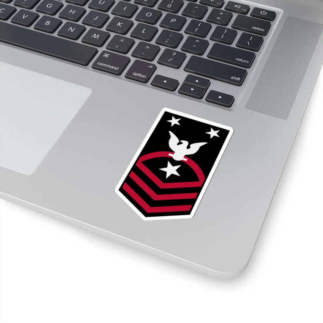CMDCM red (United States) (Military Rank) STICKER Vinyl Kiss-Cut Decal - The Sticker Space