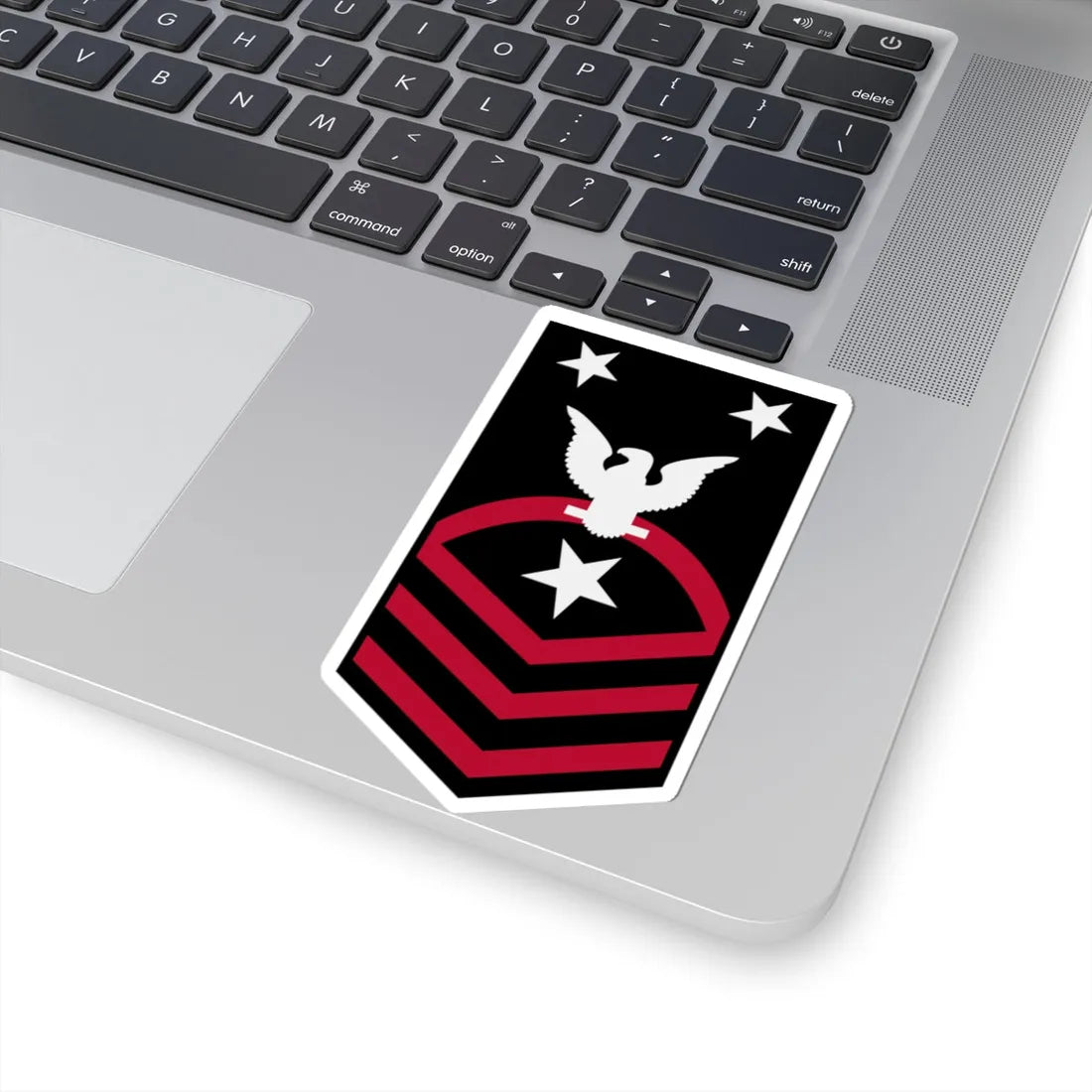 CMDCM red (United States) (Military Rank) STICKER Vinyl Kiss-Cut Decal - The Sticker Space