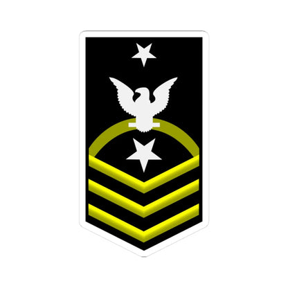 CMDCS (United States) (Military Rank) STICKER Vinyl Kiss-Cut Decal 3 Inch White - The Sticker Space