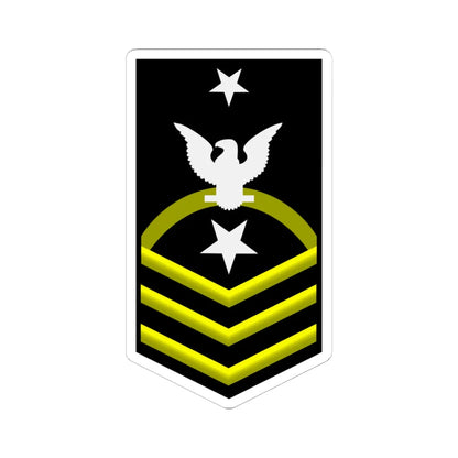 CMDCS (United States) (Military Rank) STICKER Vinyl Kiss-Cut Decal 6 Inch White - The Sticker Space