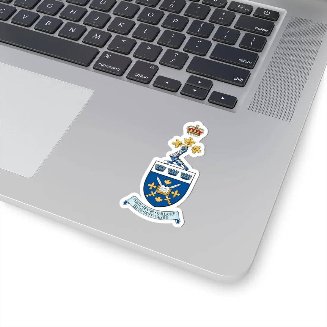 CMR Saint-Jean crest (Canada) (Coat of Arms) STICKER Vinyl Kiss-Cut Decal - The Sticker Space