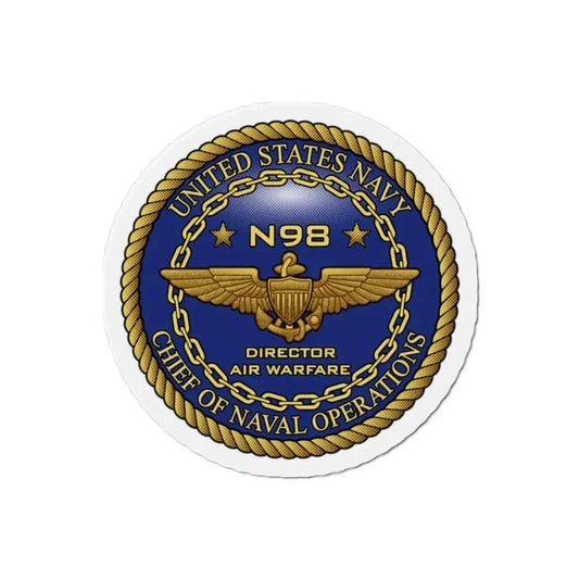 CNO Chief of Naval Operations N98 Dir Air Warfa (U.S. Navy) Refrigerator Magnet 2 Inch - The Sticker Space