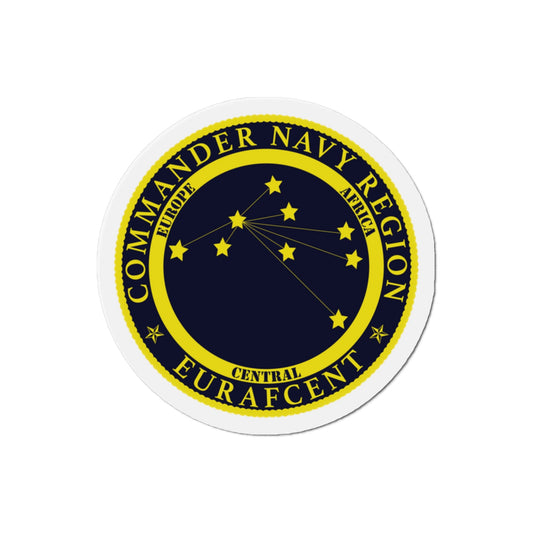 CNR EURAFCENT Commander Navy Region Europe Africa Central (U.S. Navy) Die-Cut Magnet-2" x 2"-The Sticker Space