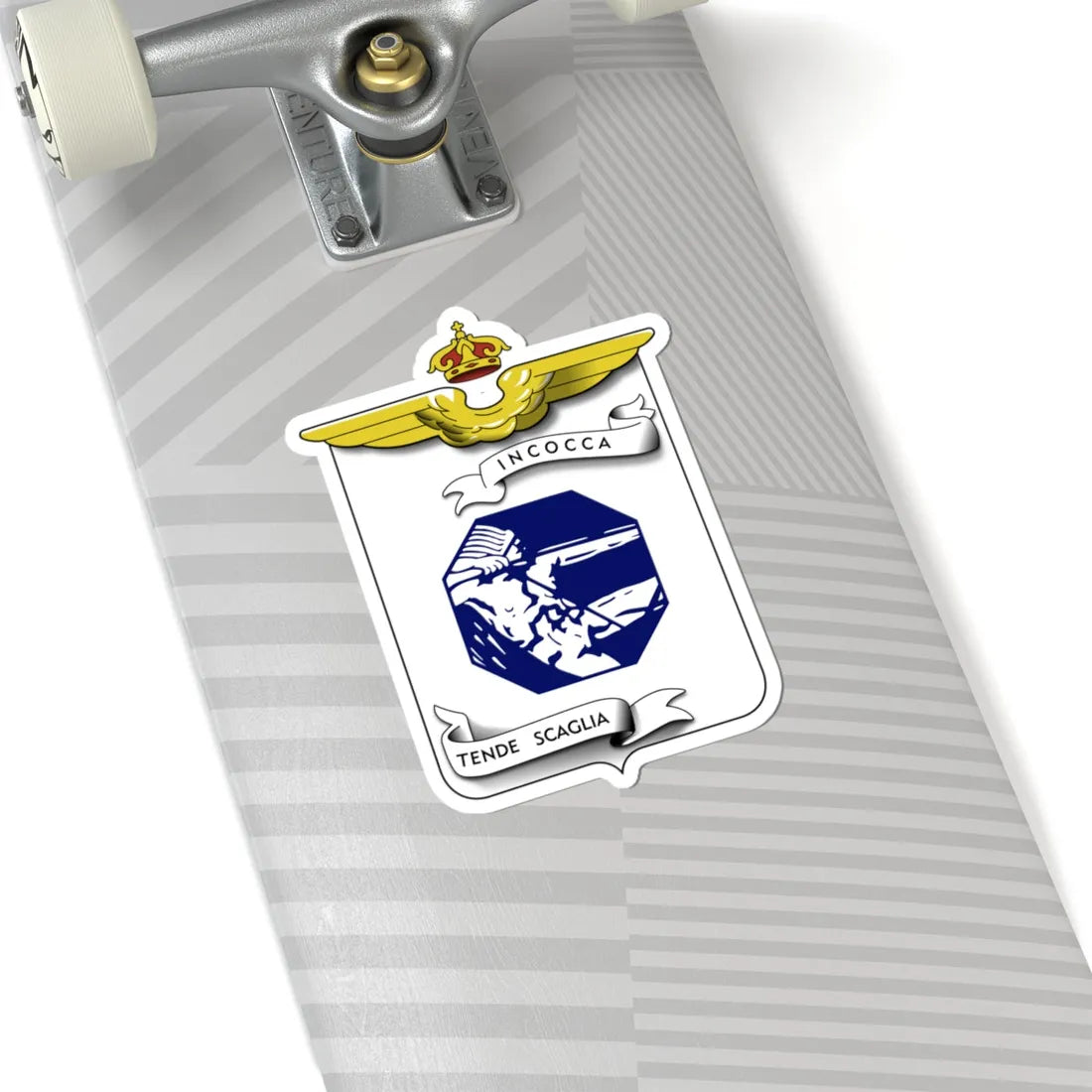 CoA 1 Stormo Caccia (Italy) (Coat of Arms) STICKER Vinyl Kiss-Cut Decal - The Sticker Space