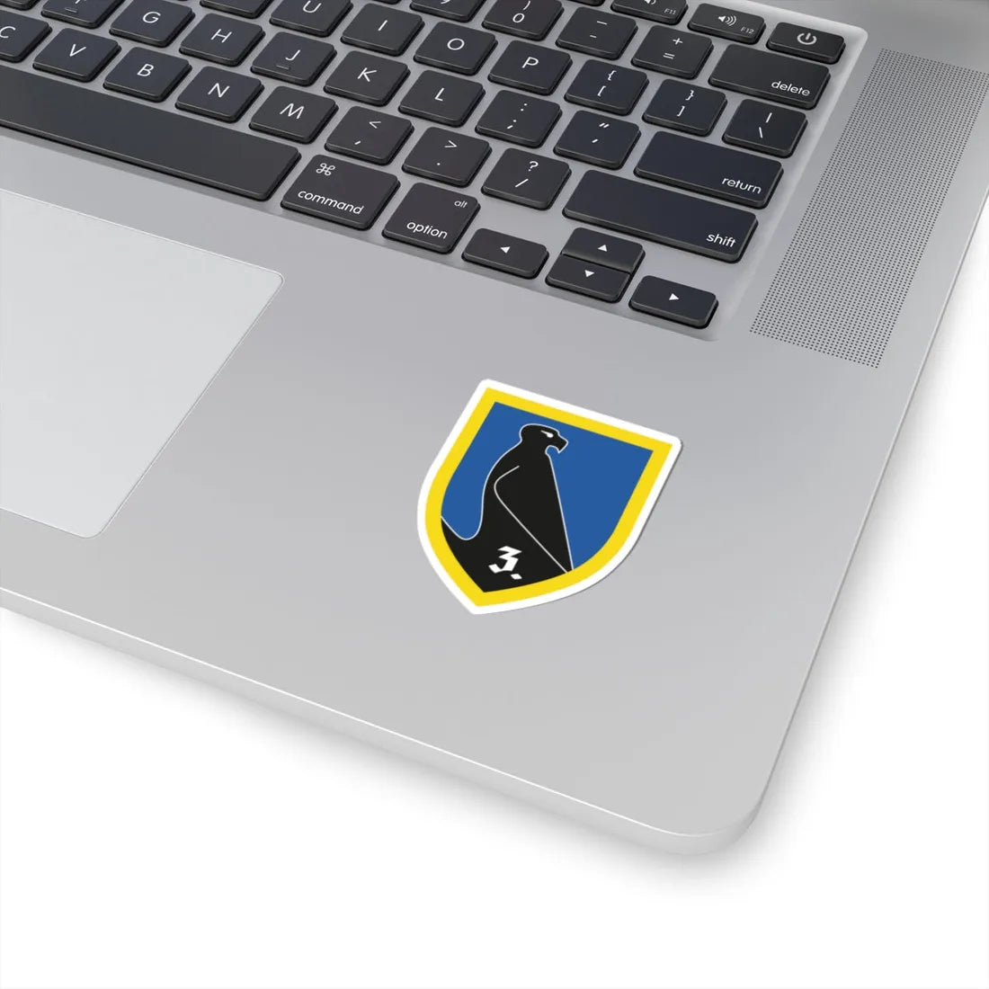 COA 3LwDiv var2 (Germany) (Coat of Arms) STICKER Vinyl Kiss-Cut Decal - The Sticker Space