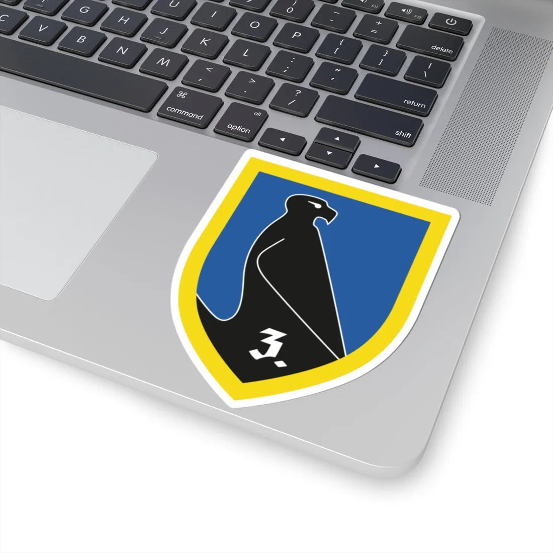 COA 3LwDiv var2 (Germany) (Coat of Arms) STICKER Vinyl Kiss-Cut Decal - The Sticker Space