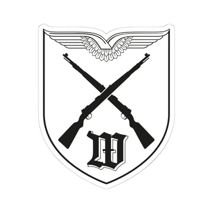 COA 5WachBtl (Germany) (Coat of Arms) STICKER Vinyl Kiss-Cut Decal 6 Inch White - The Sticker Space