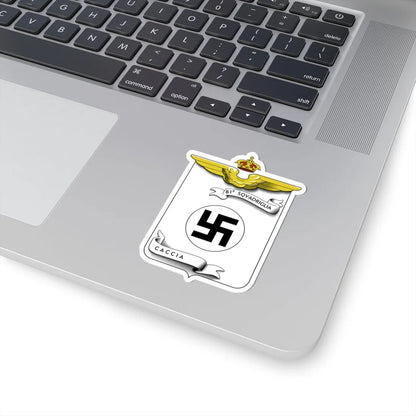 CoA 81 Squadriglia Caccia (Italy) (Coat of Arms) STICKER Vinyl Kiss-Cut Decal - The Sticker Space