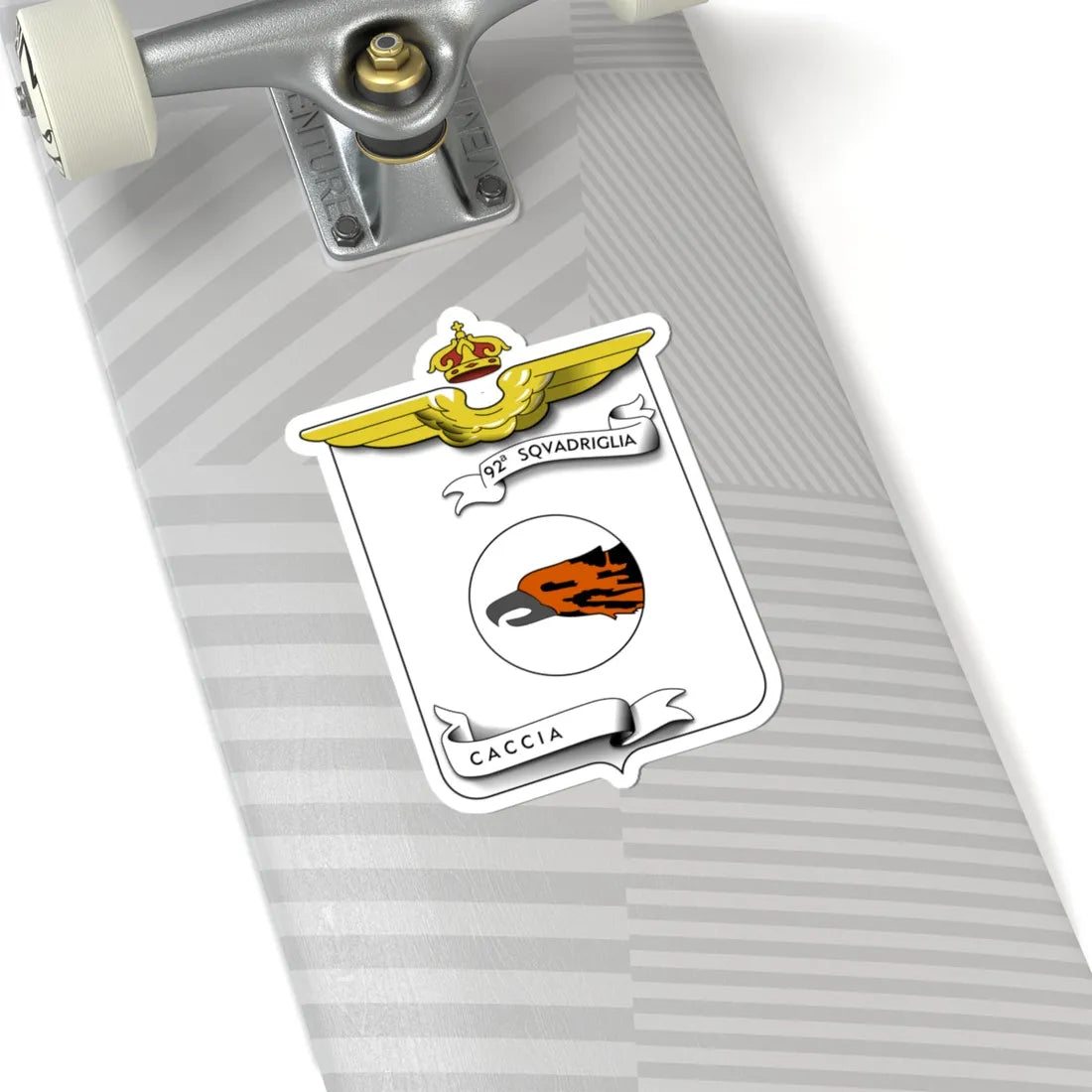 CoA 92 Squadriglia Caccia (Italy) (Coat of Arms) STICKER Vinyl Kiss-Cut Decal - The Sticker Space