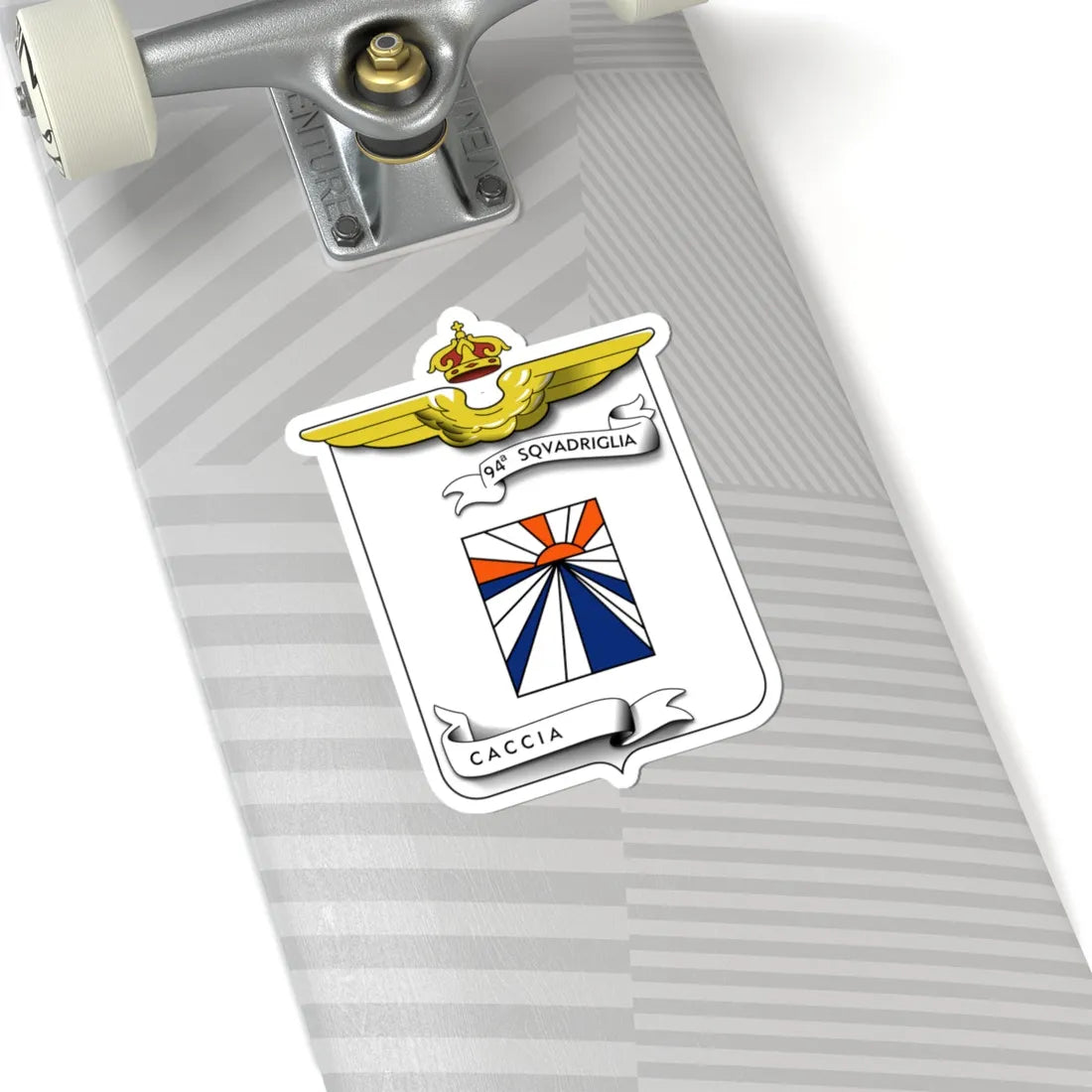 CoA 94 Squadriglia Caccia (Italy) (Coat of Arms) STICKER Vinyl Kiss-Cut Decal - The Sticker Space