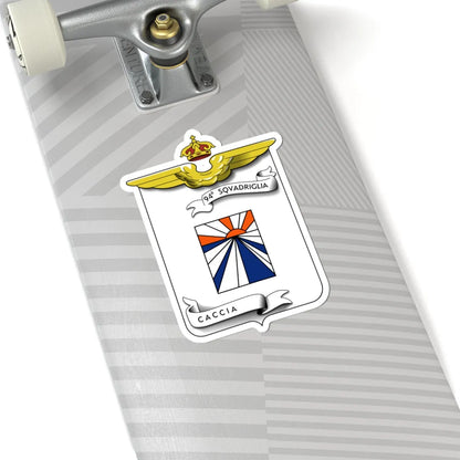 CoA 94 Squadriglia Caccia (Italy) (Coat of Arms) STICKER Vinyl Kiss-Cut Decal - The Sticker Space