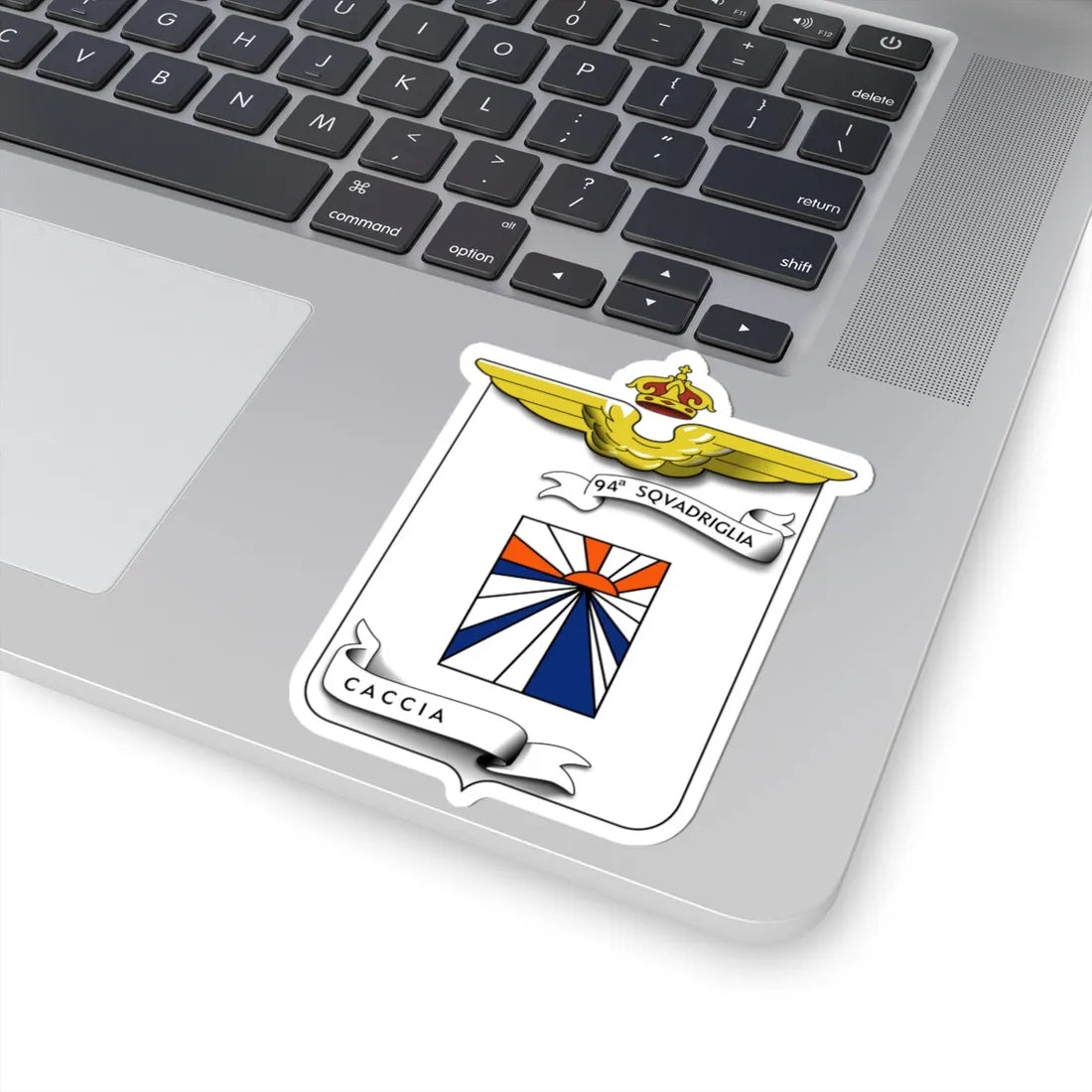CoA 94 Squadriglia Caccia (Italy) (Coat of Arms) STICKER Vinyl Kiss-Cut Decal - The Sticker Space