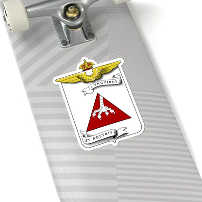 CoA 95 Squadriglia Caccia (Italy) (Coat of Arms) STICKER Vinyl Kiss-Cut Decal - The Sticker Space