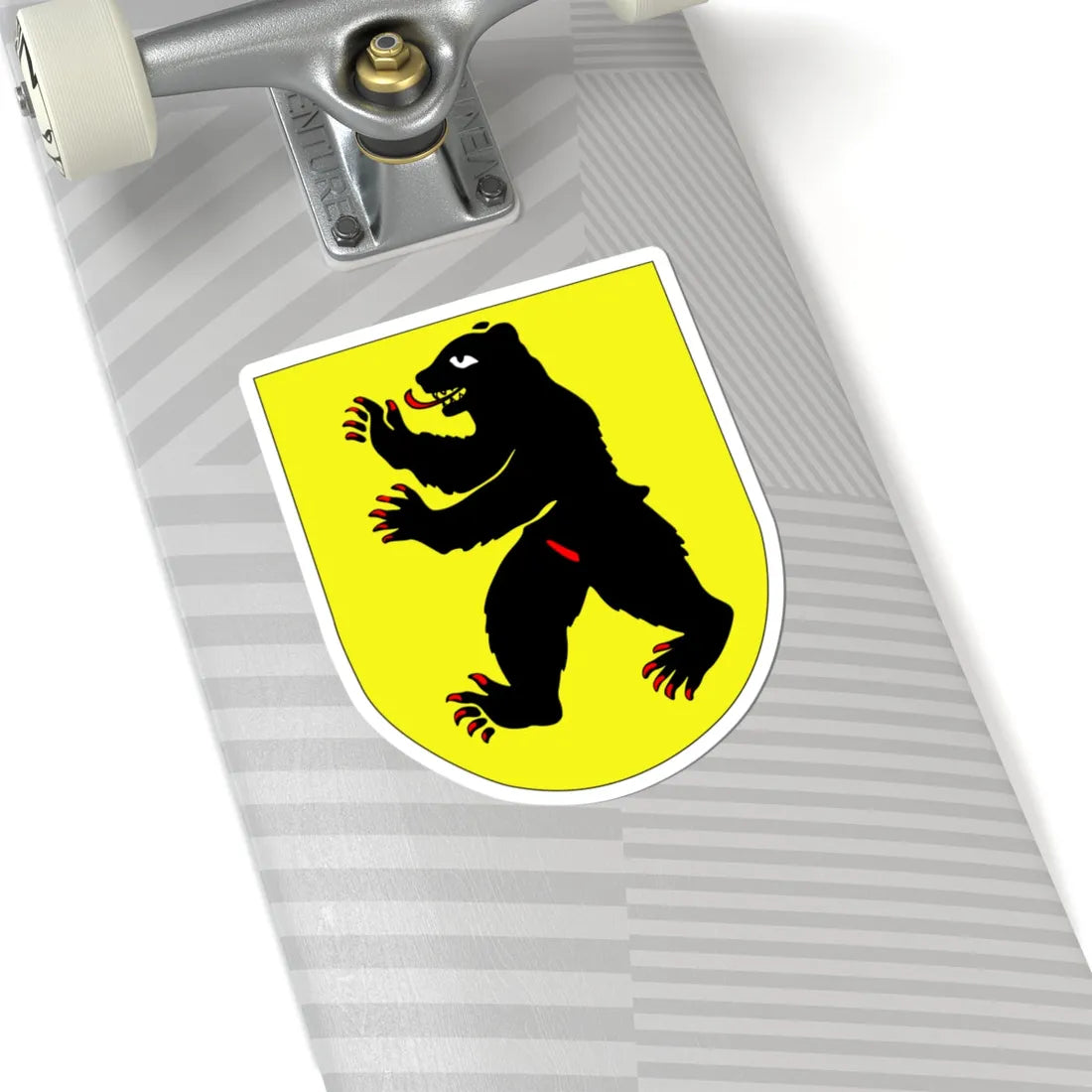 Coa Abbey Saint Gall (Switzerland) (Coat of Arms) STICKER Vinyl Kiss-Cut Decal - The Sticker Space