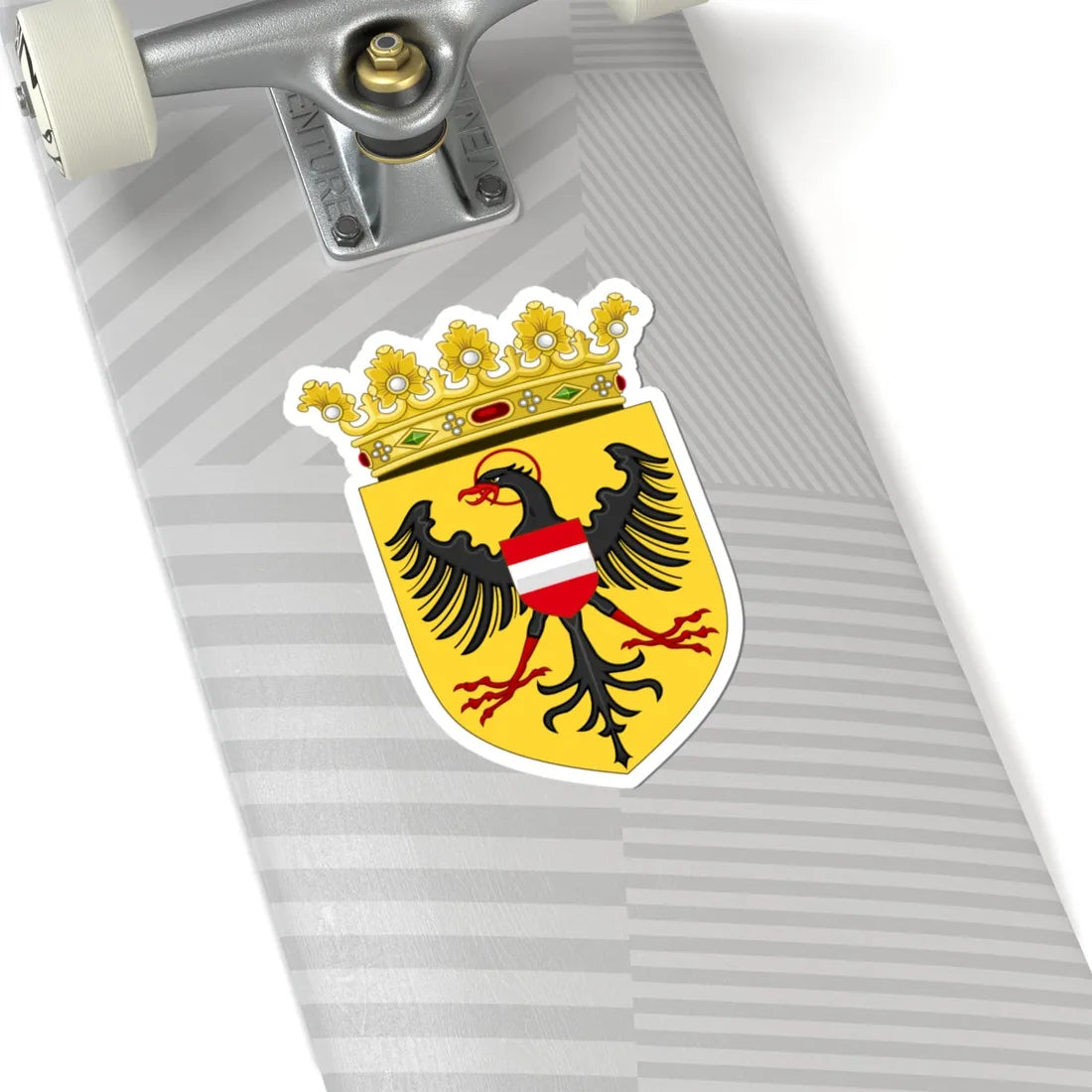 CoA Albert II of Habsburg (Austria) (Coat of Arms) STICKER Vinyl Kiss-Cut Decal - The Sticker Space