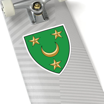 Coa Algeria Country History 1830-1962 (Algeria) (Coat of Arms) STICKER Vinyl Kiss-Cut Decal - The Sticker Space