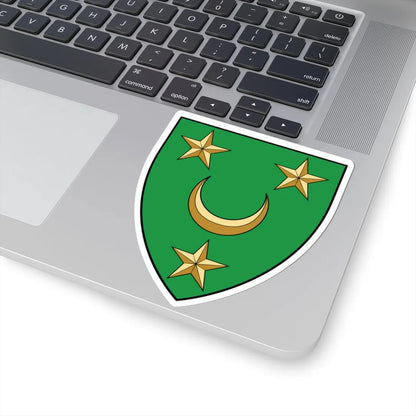 Coa Algeria Country History 1830-1962 (Algeria) (Coat of Arms) STICKER Vinyl Kiss-Cut Decal - The Sticker Space