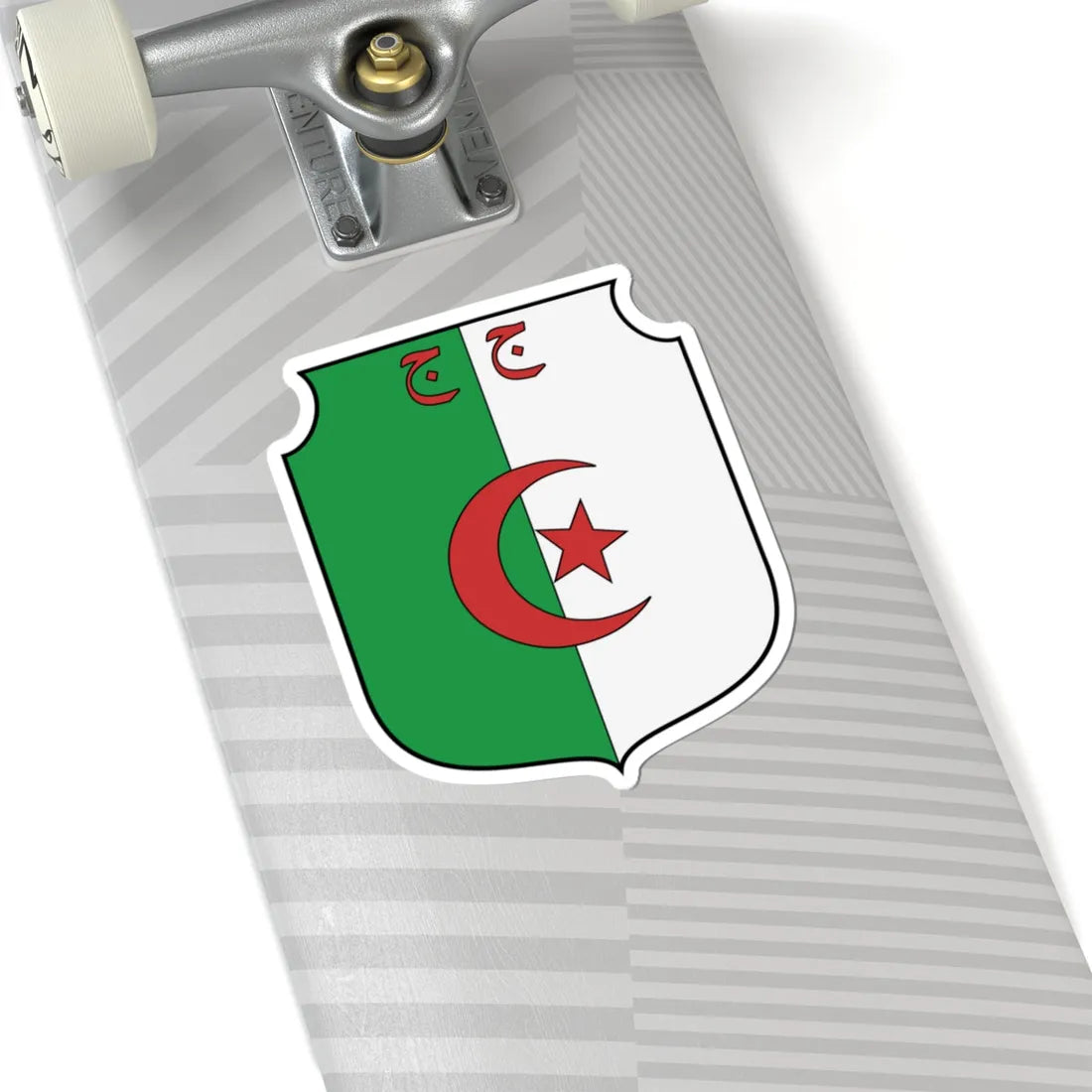 Coa Algeria Country History 1962-1971 (Algeria) (Coat of Arms) STICKER Vinyl Kiss-Cut Decal - The Sticker Space