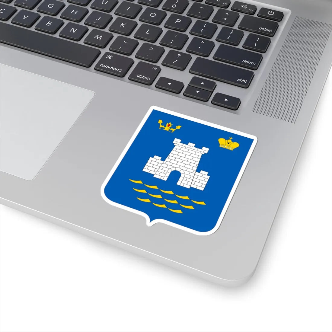 COA Alushta (Ukraine) (Coat of Arms) STICKER Vinyl Kiss-Cut Decal - The Sticker Space