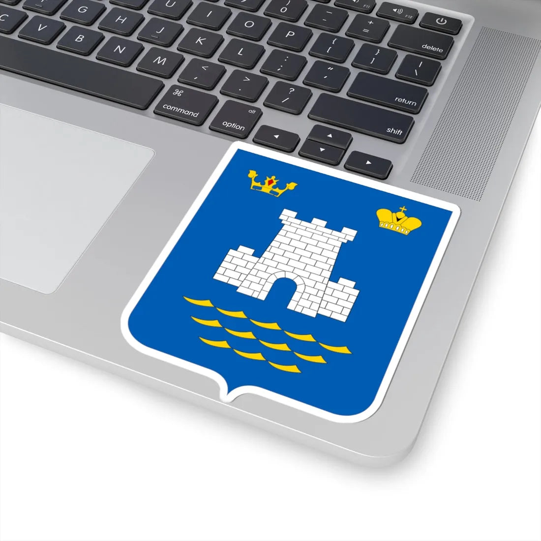 COA Alushta (Ukraine) (Coat of Arms) STICKER Vinyl Kiss-Cut Decal - The Sticker Space