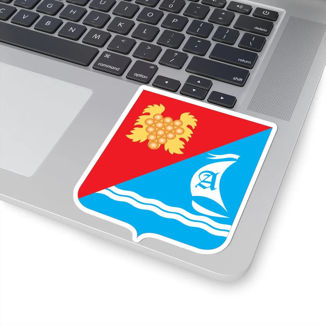 COA Andriivka Sevastopol Ukraine (Russia) (Coat of Arms) STICKER Vinyl Kiss-Cut Decal - The Sticker Space