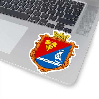 COA Andriivka Sevastopol Ukraine UHT (Russia) (Coat of Arms) STICKER Vinyl Kiss-Cut Decal - The Sticker Space