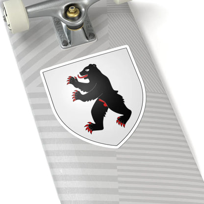 CoA Appenzell Inner Rhodes Canton (Switzerland) (Coat of Arms) STICKER Vinyl Kiss-Cut Decal - The Sticker Space